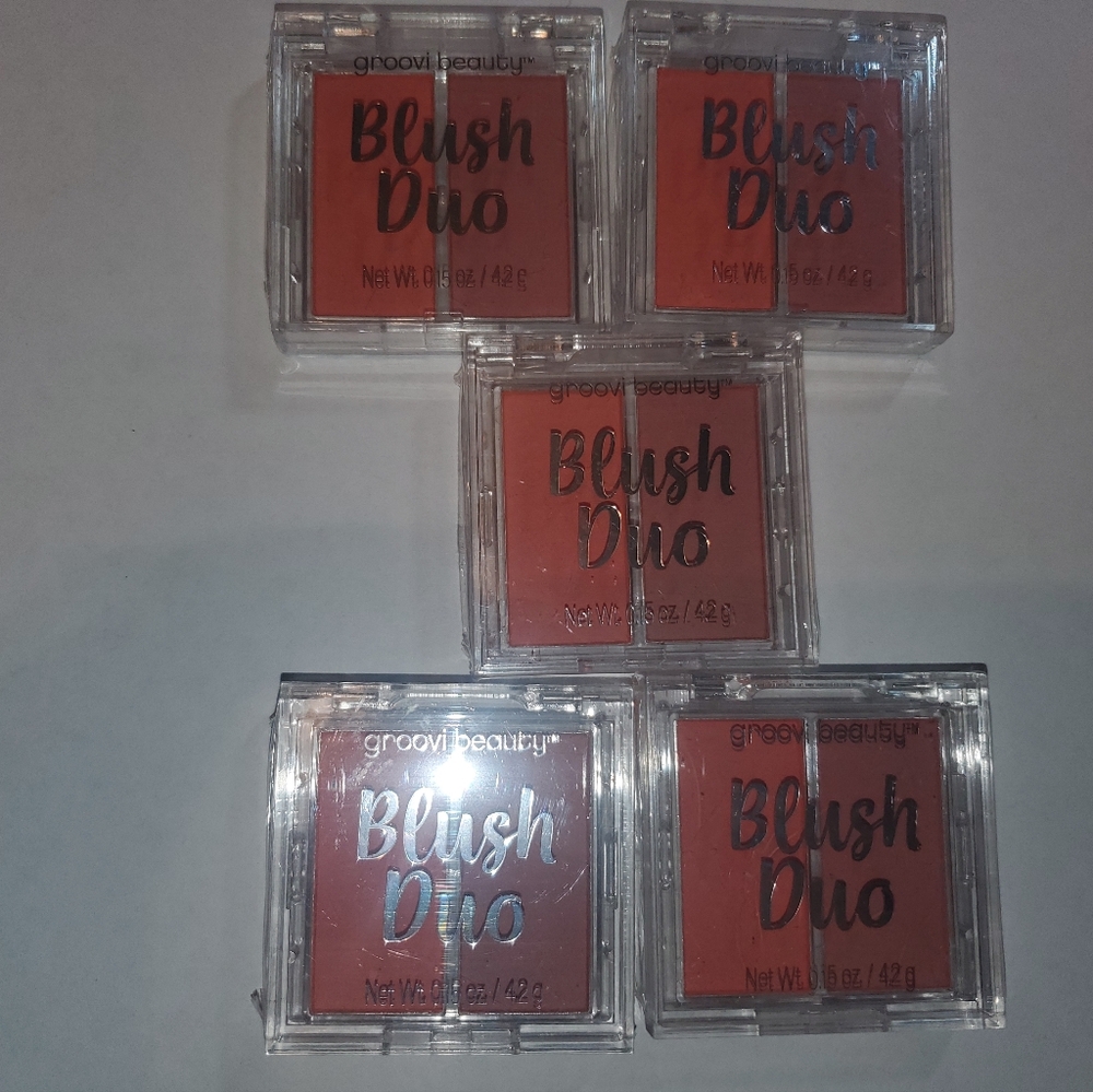 5 Groovi Beauty Blush Duos